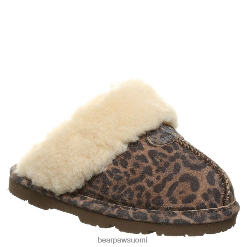 BEARPAW loki nuoriso lapset leopardi tossut H880X0616