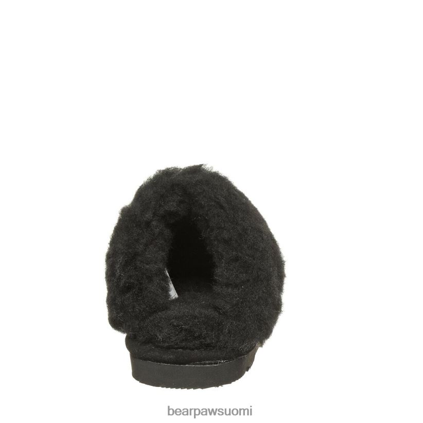 BEARPAW loki nuoriso lapset musta tossut H880X0617
