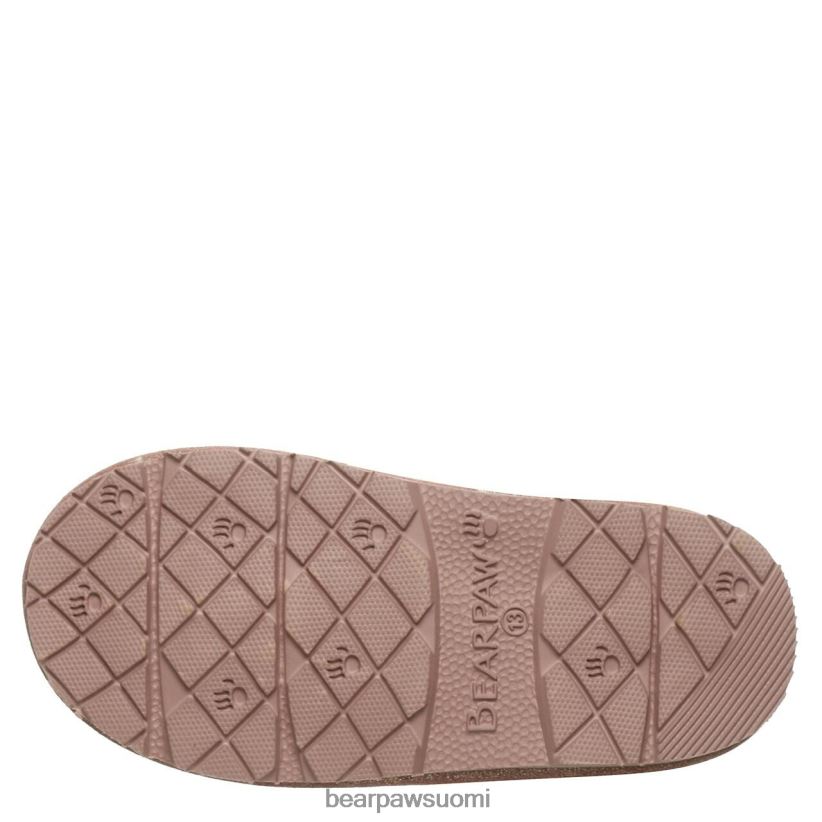 BEARPAW loki nuoriso lapset pinkki glitter tossut H880X0609