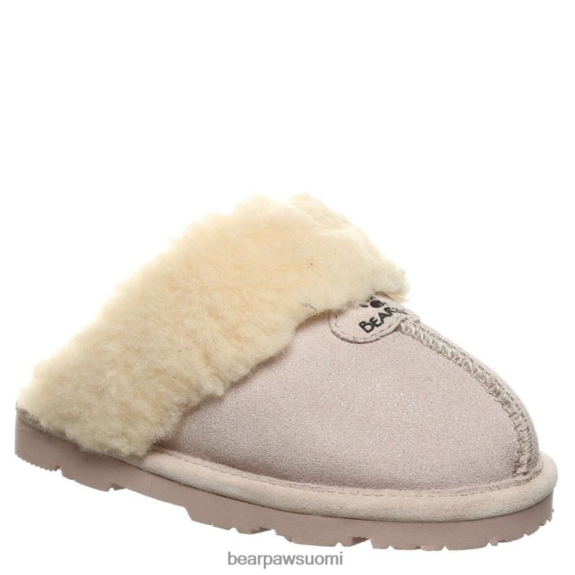 BEARPAW loki nuoriso lapset vaaleanpunainen kaviaari tossut H880X0615
