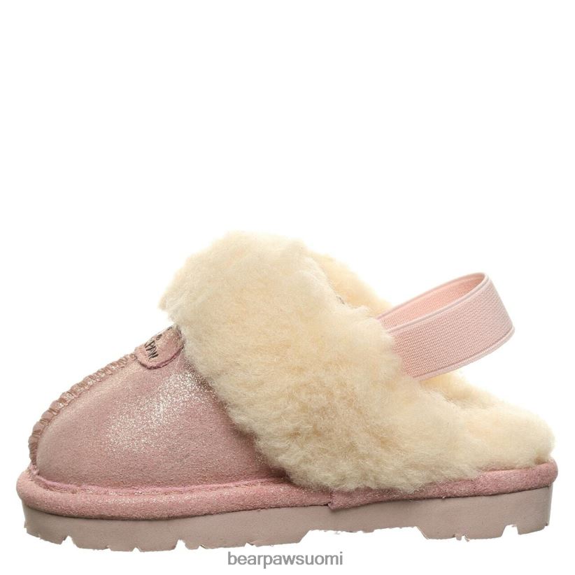 BEARPAW loki taapero lapset pinkki glitter tossut H880X0612