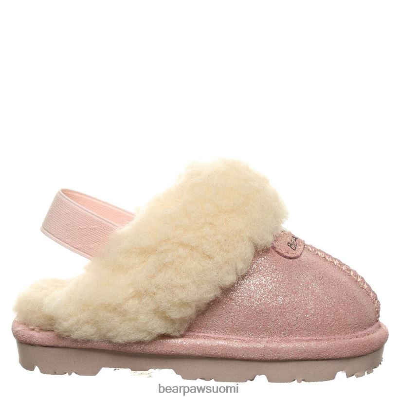 BEARPAW loki taapero lapset pinkki glitter tossut H880X0612
