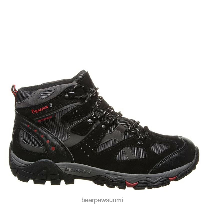 BEARPAW brock leveä miehet musta/harmaa retkeilijät H880X0557