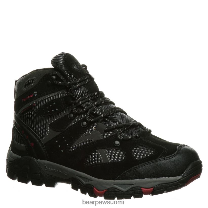 BEARPAW brock miehet musta/harmaa retkeilijät H880X0560