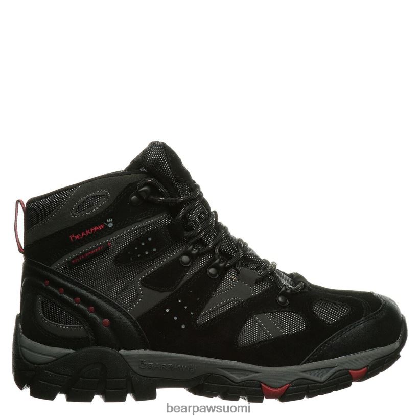 BEARPAW brock miehet musta/harmaa retkeilijät H880X0560