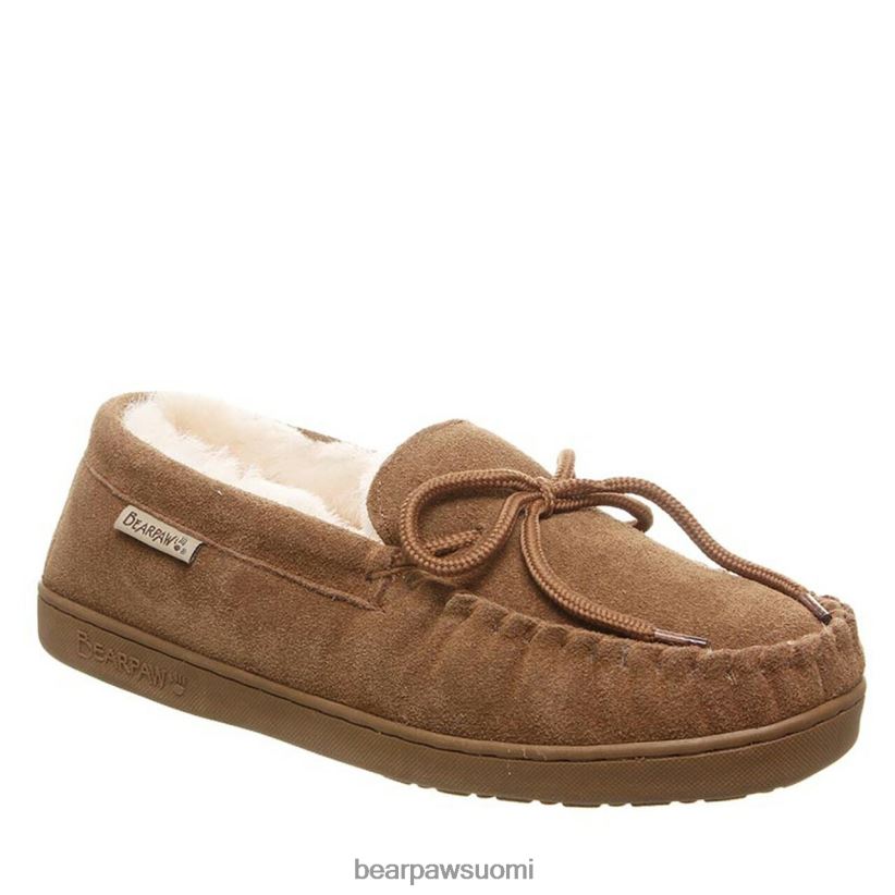 BEARPAW moc ii leveä miehet hikkori tossut H880X0530