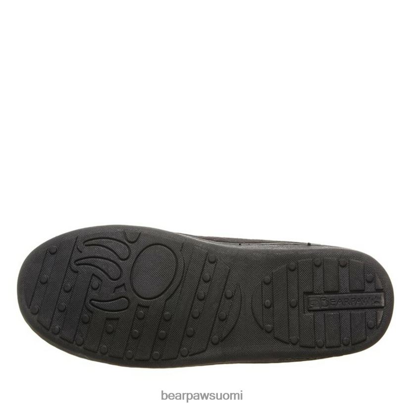 BEARPAW moc ii leveä miehet musta tossut H880X0527