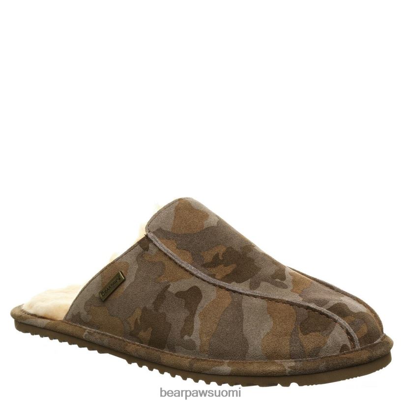 BEARPAW pierre miehet maan naamio tossut H880X0538