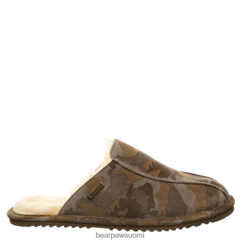 BEARPAW pierre miehet maan naamio tossut H880X0538
