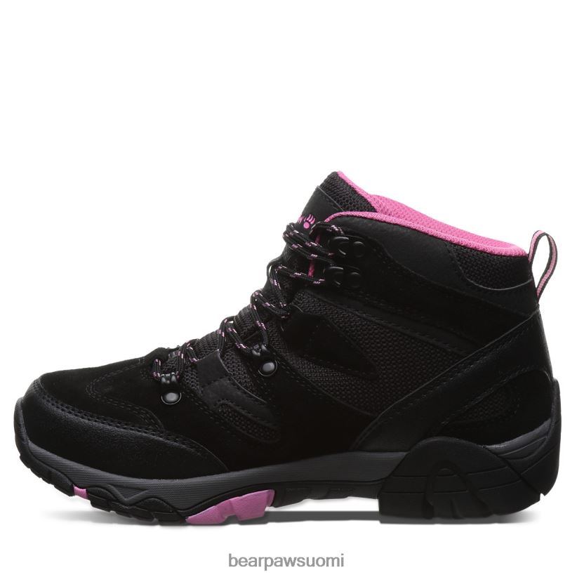 BEARPAW Korsika naiset musta/fuschia retkeilijät H880X0340