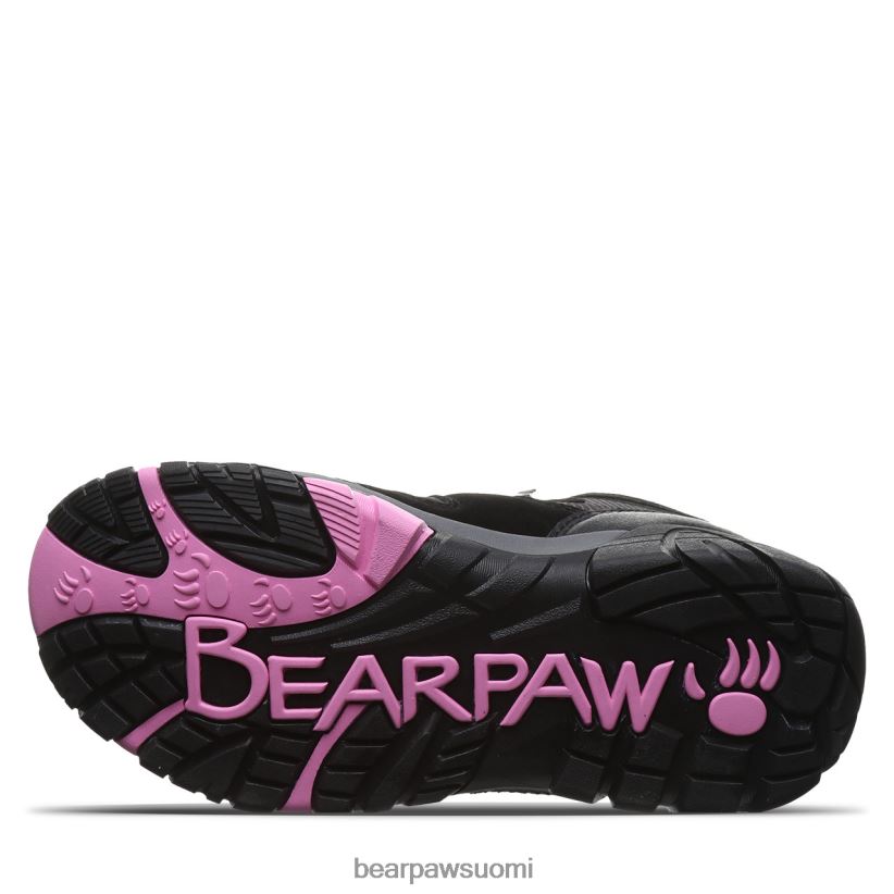 BEARPAW Korsika naiset musta/fuschia retkeilijät H880X0340