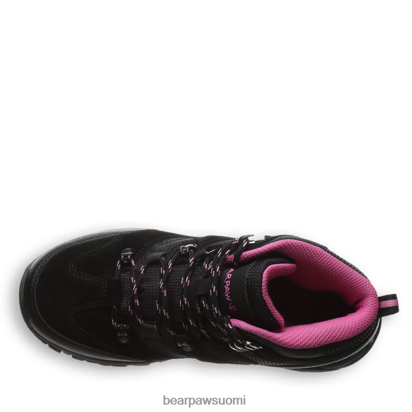 BEARPAW Korsika naiset musta/fuschia retkeilijät H880X0340