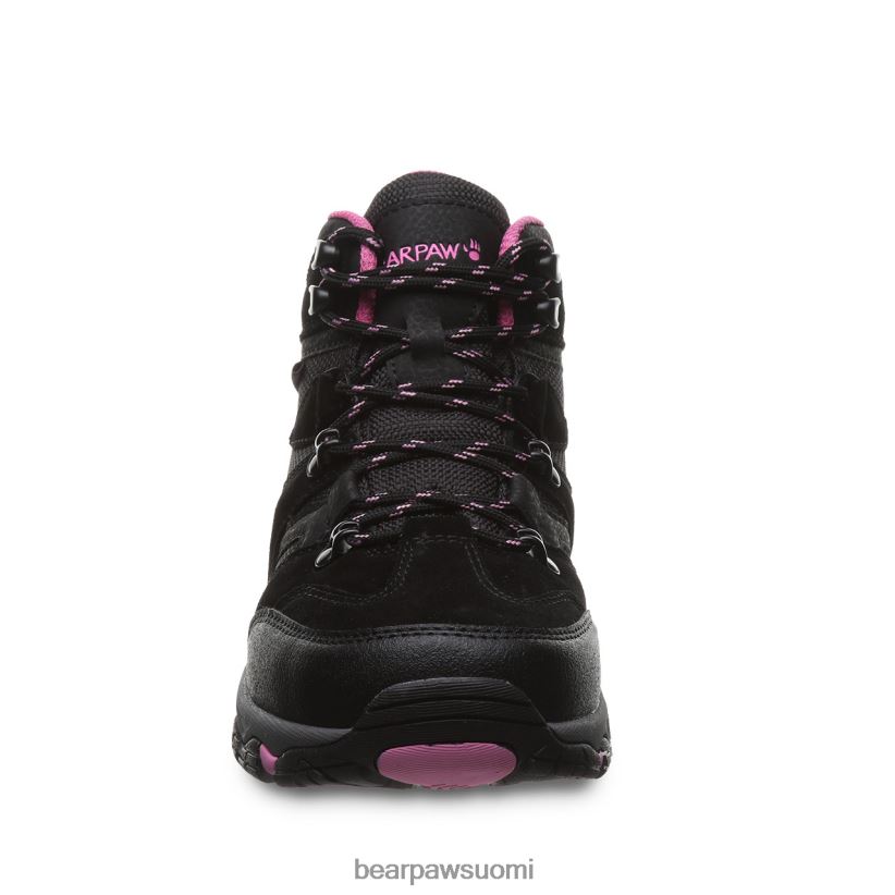 BEARPAW Korsika naiset musta/fuschia retkeilijät H880X0340