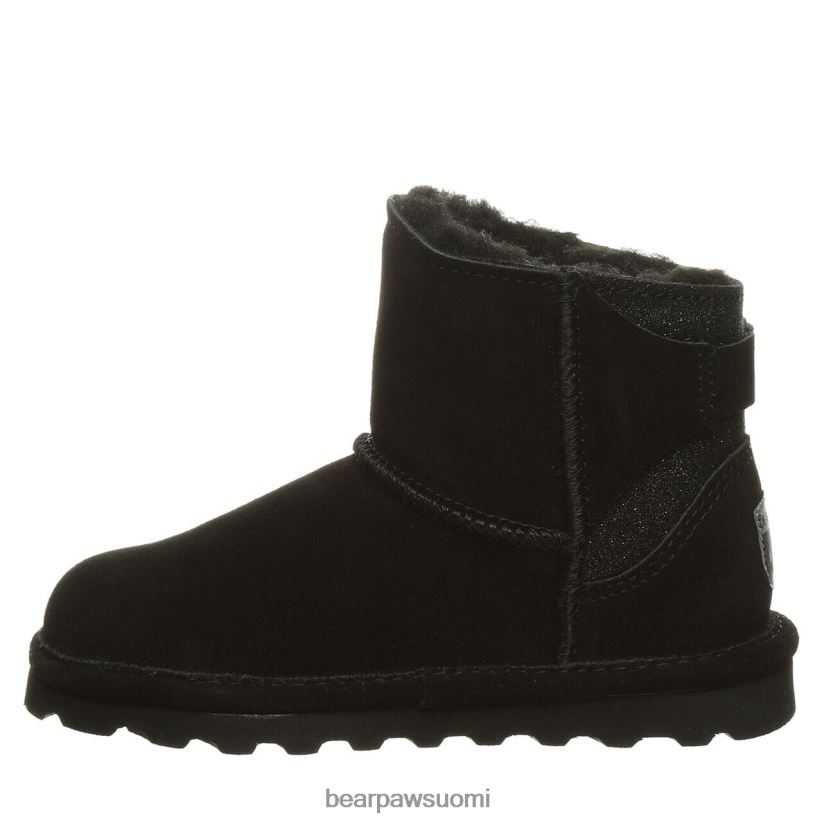 BEARPAW Betty naiset musta kaviaari saappaat H880X048