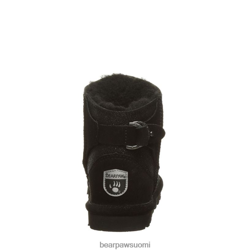 BEARPAW Betty naiset musta kaviaari saappaat H880X048