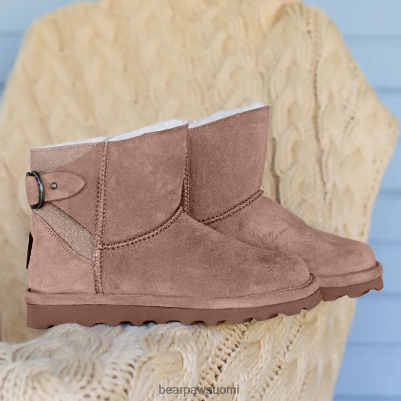 BEARPAW Betty naiset taupe kaviaari saappaat H880X047