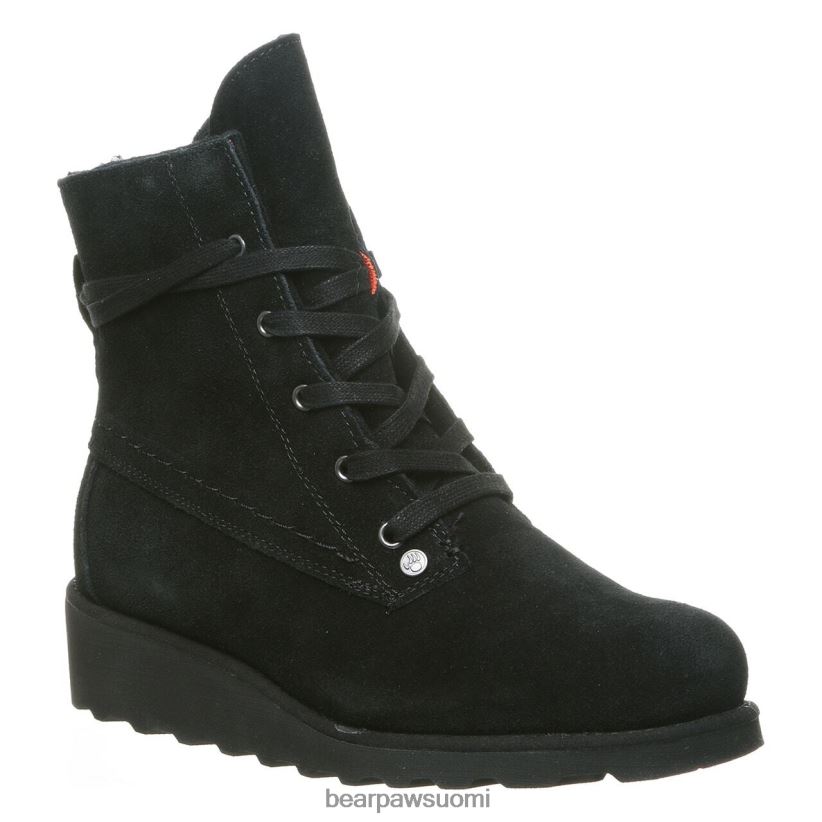 BEARPAW Krista naiset musta saappaat H880X085