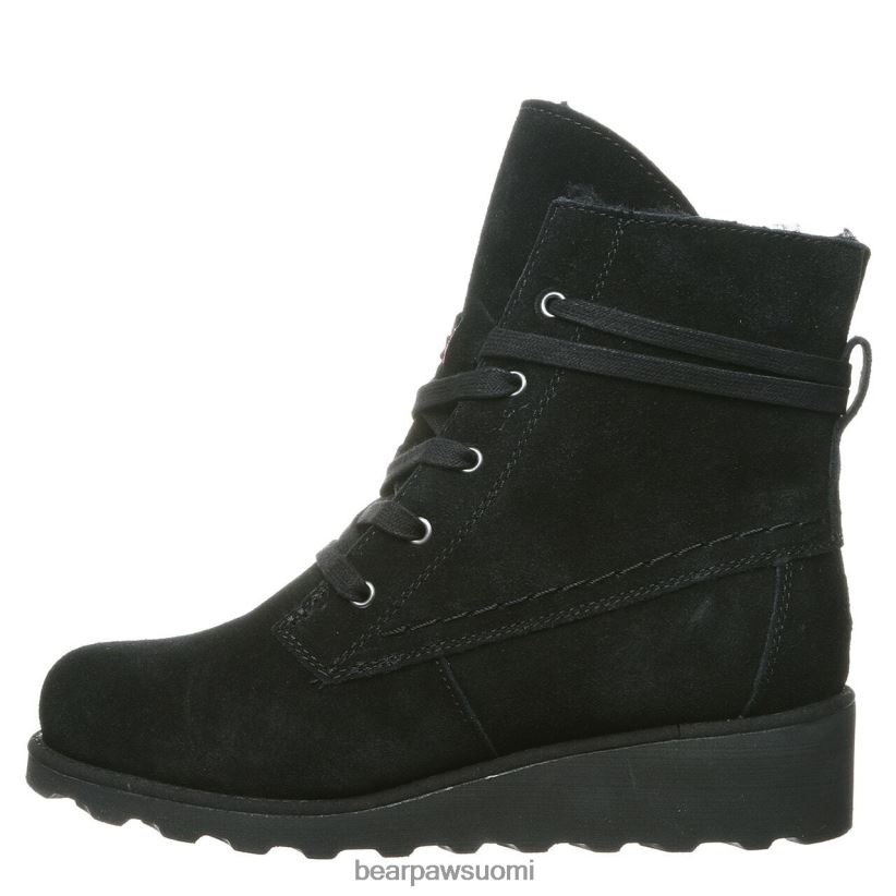 BEARPAW Krista naiset musta saappaat H880X085