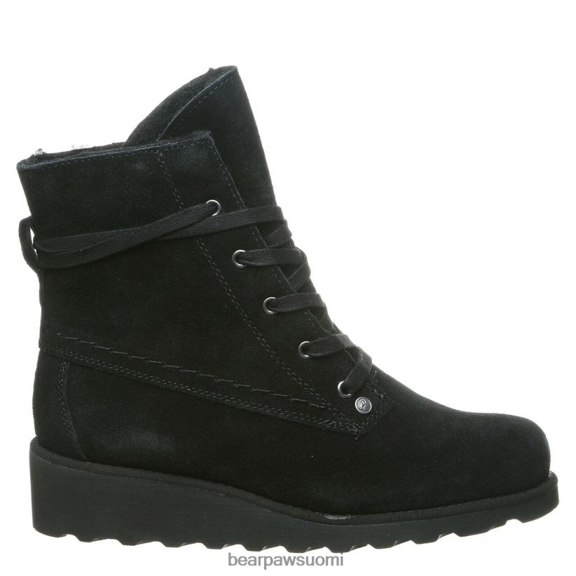 BEARPAW Krista naiset musta saappaat H880X085