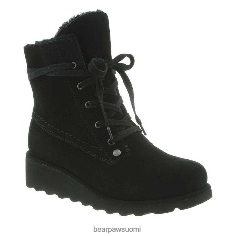 BEARPAW Kristan leveä naiset musta saappaat H880X065