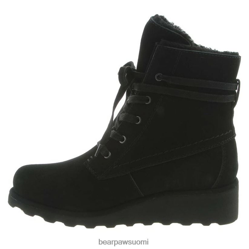 BEARPAW Kristan leveä naiset musta saappaat H880X065