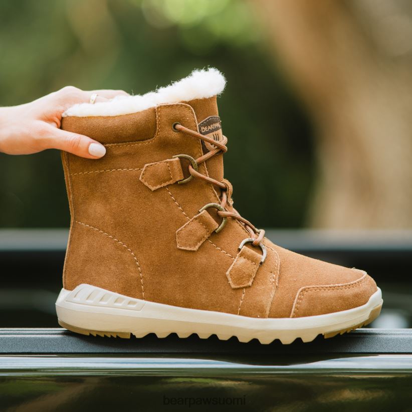 BEARPAW Tyra naiset hikkori saappaat H880X021