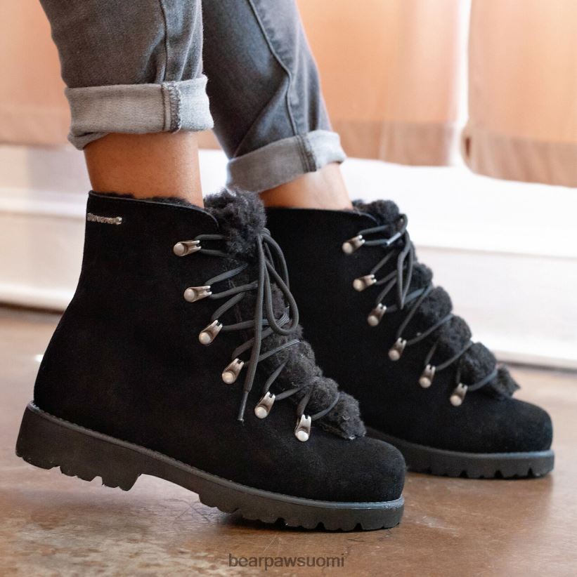 BEARPAW alisa naiset musta saappaat H880X0144