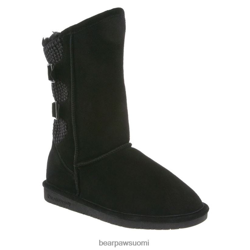 BEARPAW boshie leveä naiset musta saappaat H880X0113