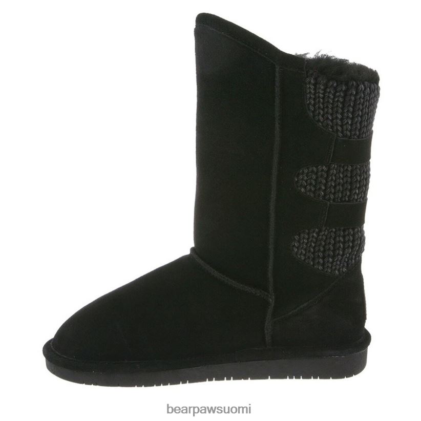 BEARPAW boshie leveä naiset musta saappaat H880X0113