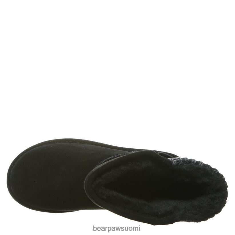 BEARPAW boshie leveä naiset musta saappaat H880X0113