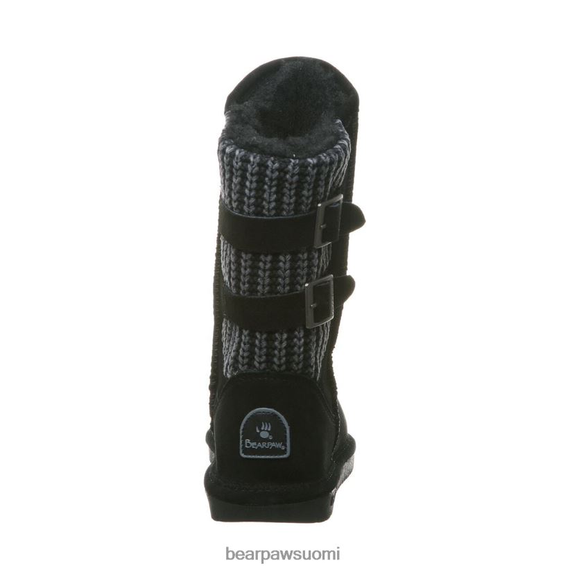 BEARPAW boshie leveä naiset musta saappaat H880X0113