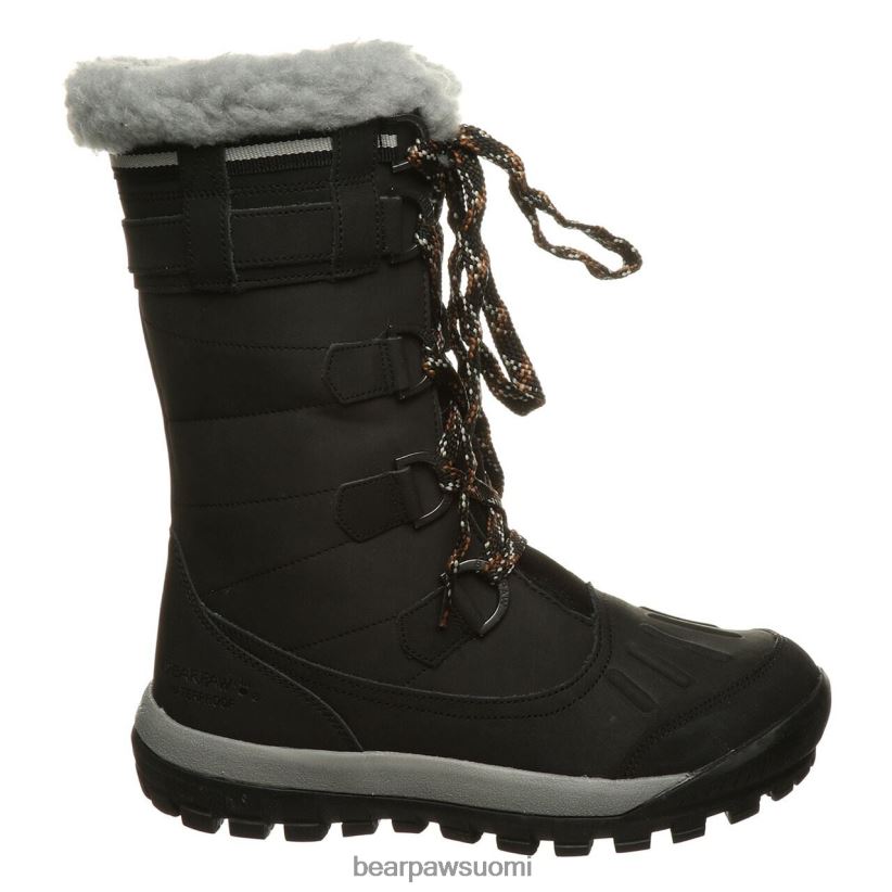 BEARPAW desdemona naiset musta saappaat H880X0108