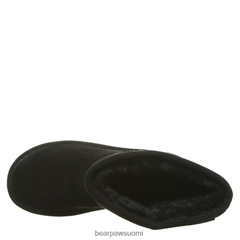 BEARPAW elle lyhyt leveä naiset musta saappaat H880X096