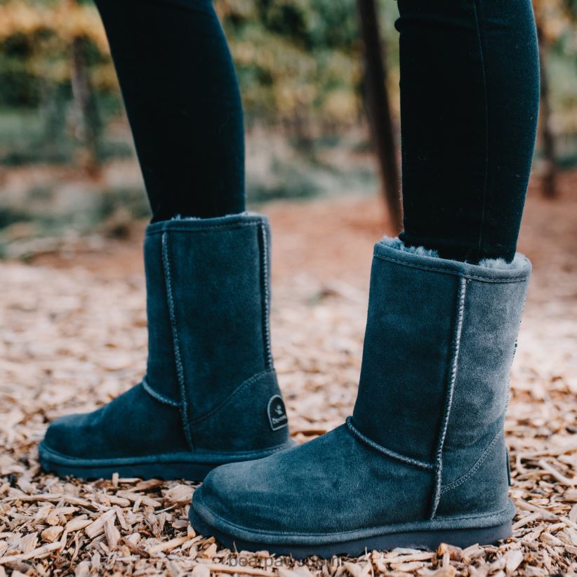BEARPAW elle lyhyt naiset puuhiili saappaat H880X0249