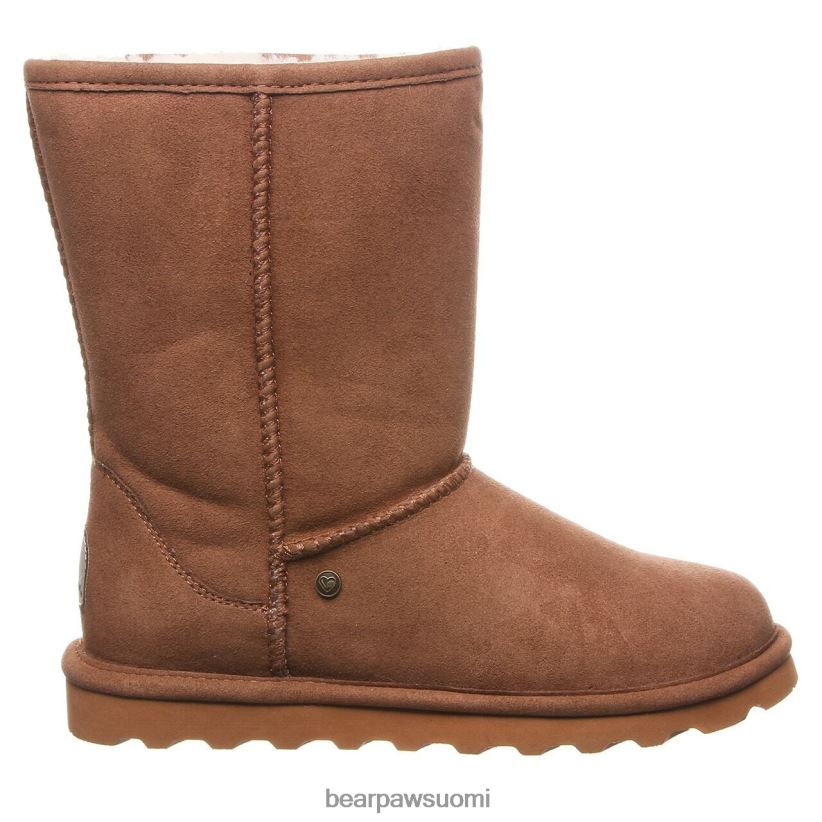 BEARPAW elle lyhyt vegaani naiset hikkori saappaat H880X073