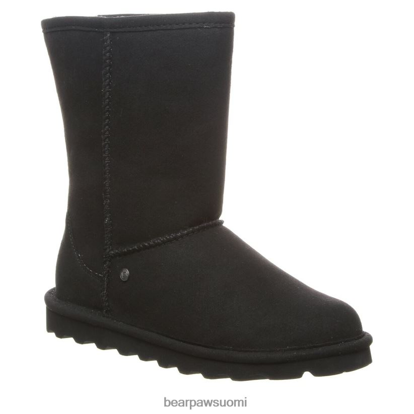 BEARPAW elle lyhyt vegaani naiset musta saappaat H880X074