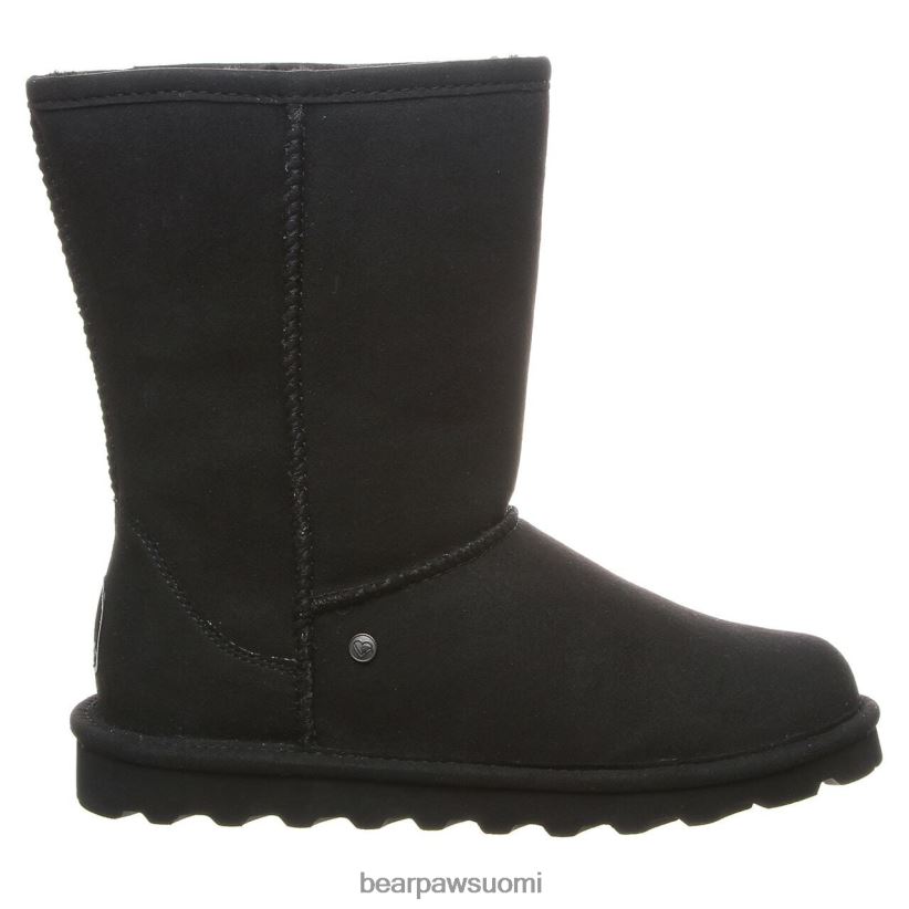 BEARPAW elle lyhyt vegaani naiset musta saappaat H880X074
