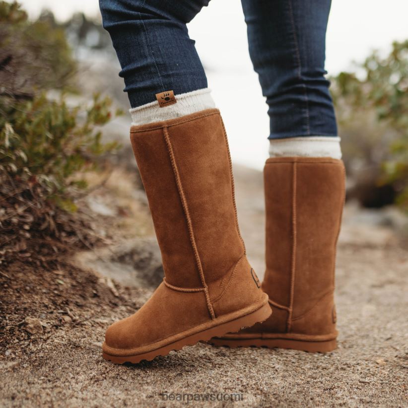 BEARPAW elle pitkä leveä naiset hikkori saappaat H880X086