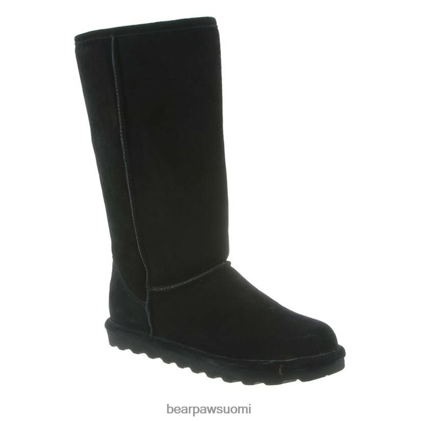 BEARPAW elle pitkä leveä naiset musta saappaat H880X087