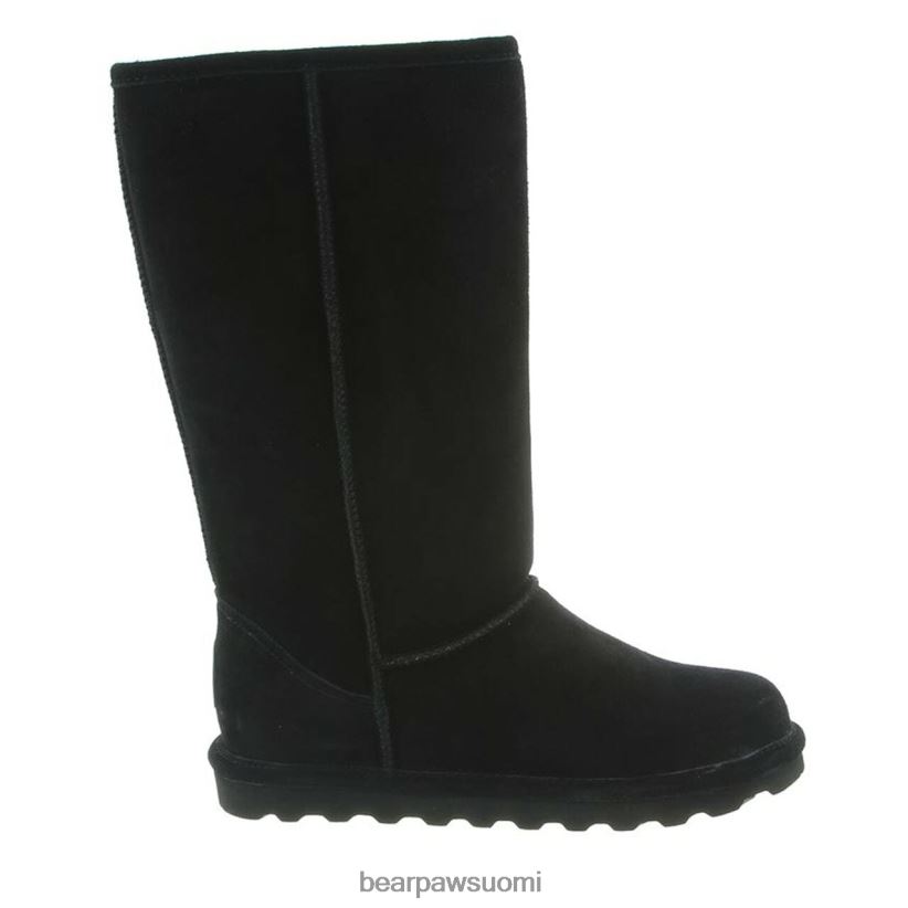 BEARPAW elle pitkä leveä naiset musta saappaat H880X087