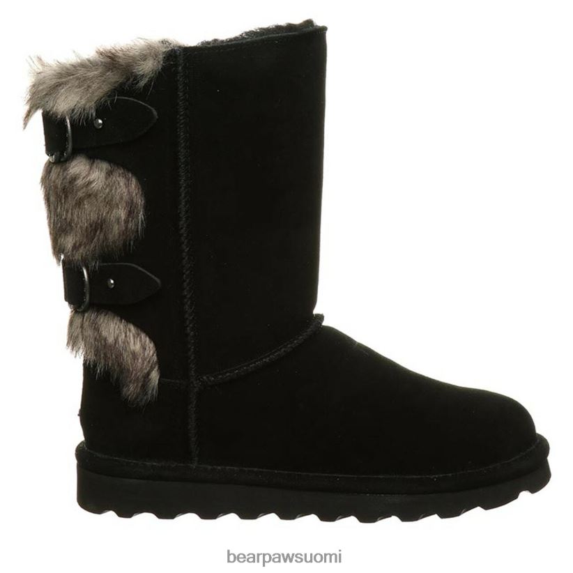 BEARPAW eloise leveä naiset musta saappaat H880X063