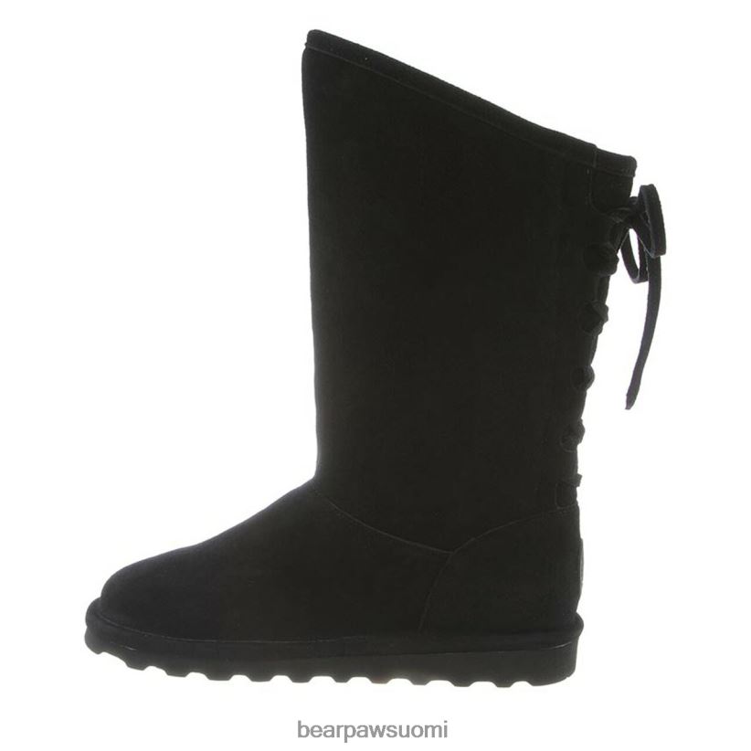 BEARPAW fyly leveä naiset musta saappaat H880X099
