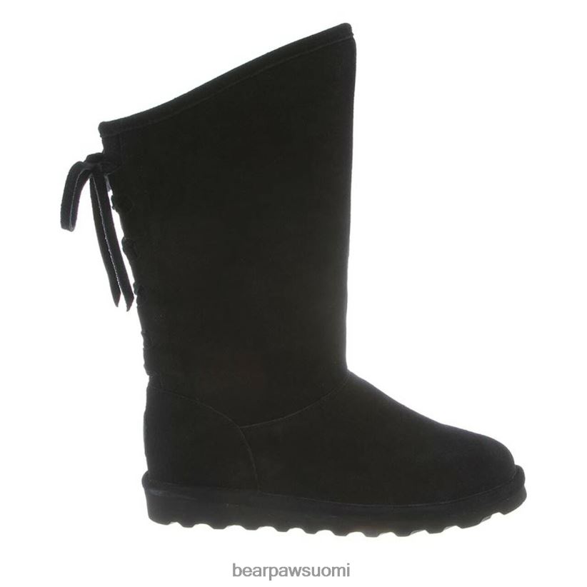 BEARPAW fyly leveä naiset musta saappaat H880X099