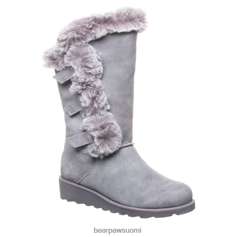 BEARPAW genevieve naiset harmaata sumua saappaat H880X069