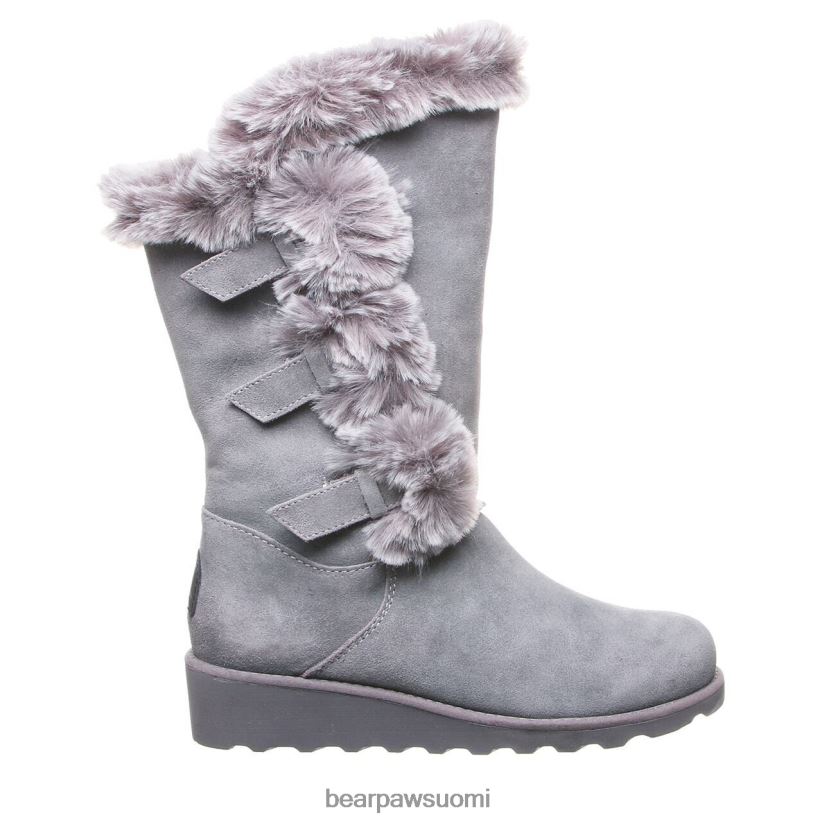 BEARPAW genevieve naiset harmaata sumua saappaat H880X069