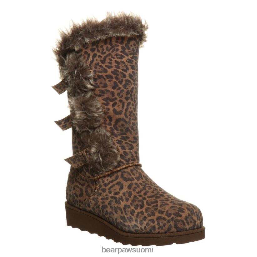 BEARPAW genevieve naiset leopardi saappaat H880X0227