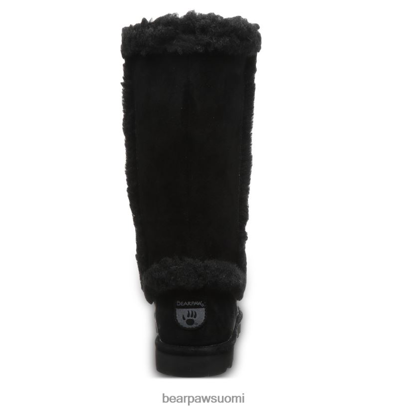BEARPAW kendall naiset musta saappaat H880X031