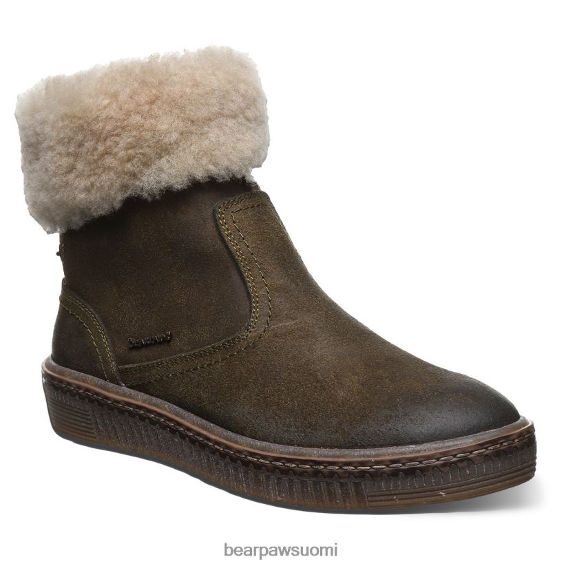 BEARPAW leticia naiset sotilaallinen vihreä saappaat H880X06
