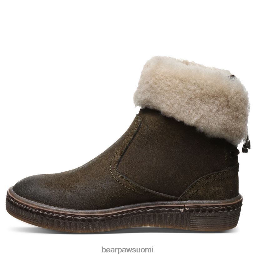 BEARPAW leticia naiset sotilaallinen vihreä saappaat H880X06