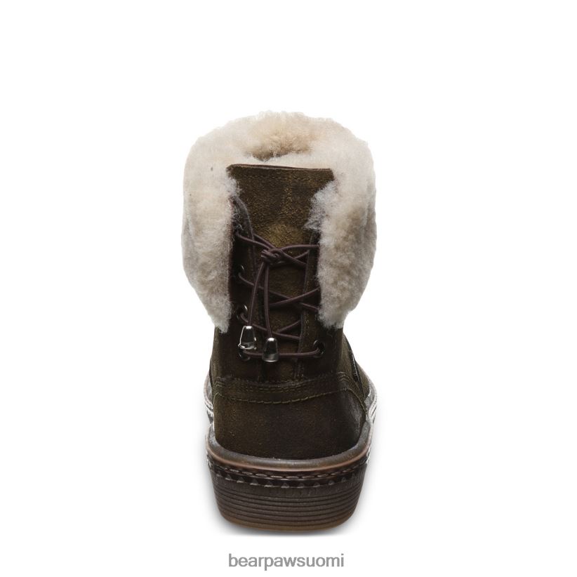 BEARPAW leticia naiset sotilaallinen vihreä saappaat H880X06